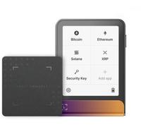 Ledger Wallet Signer Crypto Flex – Avec BTC, écran tactile sécurisé – Fuchsia cendré