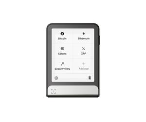 Ledger Flex - Wallet Crypto - Portefeuille Crypto sécurisé | Gris anthracite, Signer tactile avec écran Gorilla Glass 2,8’’. NFC. Bluetooth. Puce Secure Element. Sauvegarde privée.