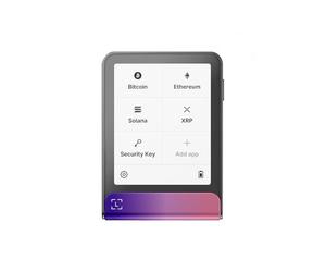 Ledger Flex - Wallet Crypto - Portefeuille Crypto sécurisé | Magenta carminé, Signer tactile avec écran Gorilla Glass 2,8’’. NFC. Bluetooth. Puce Secure Element. Sauvegarde privée.