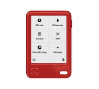 Ledger Nano Gen5 - Portefeuille Crypto à écran Tactile - Achetez et échangez Vos Actifs numériques en Toute sécurité Via l'application Ledger Wallet (Rouge Cerise)