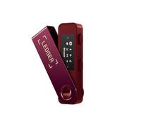 Ledger Nano S Plus - Wallet Crypto Classique (Magenta carminé) | Écran compact de 1,1’’. Idéal pour utilisation à domicile. Compatible ordinateur et Android