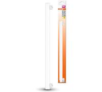 Ledinestra Stabförmige Led-Lampe Aus Gefrostetem Kunststoff, S14d Fassung, Dimmbar, Warmweißes Licht Mit 2700 K, 50 Cm Lang, 4.7 W, 470 Lm, Ausgezeichnete Farbwiedergabe Mit Cri 90, Eek F.