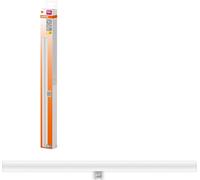 Ledinestra Stabförmige Led-Lampe Aus Gefrostetem Kunststoff, S14d Fassung, Dimmbar, Warmweißes Licht Mit 2700 K, 50 Cm Lang, 4.7 W, 470 Lm, Ausgezeichnete Farbwiedergabe Mit Cri 90, Eek F.