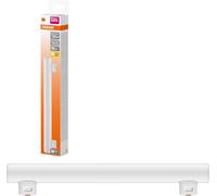 Ledinestra Stabförmige Led-Lampe Aus Gefrostetem Kunststoff, S14d Fassung, Dimmbar, Warmweißes Licht Mit 2700 K, 50 Cm Lang, 4.7 W, 470 Lm, Ausgezeichnete Farbwiedergabe Mit Cri 90, Eek F.