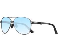 LEDING&BEST Lunettes de soleil polarisées pour pilotes - Hommes/Femmes - Modèle ultraléger - Protection UV400 - Monture métal incassable - Conduite, Pêche, Course,Sports Avec Lunettes de Soleil