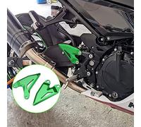 LEDISHUN Accessoires de moto pour moto - Repose-pieds avant - Plaques de protection arrière (pour véhicule Kawasaki) NINJA400 Z400 Ninja 400 500 Ninja e-1 Z e-1 ELIMINATOR SE Z 7 HYBRID (Noir)