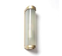 LEDKIA Applique Murale Extérieure Verre Peridot Doré