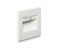 LEDKIA Balise Murale LED 1.5W Encastrable avec Détecteur PIR et Crépusculai