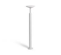 LEDKIA Balise sur Pied Extérieure LED 16W Aluminium Lhasa 3000K L Blanc Bla