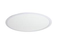 LEDKIA Dalle LED 48W Ronde Extra-Plate Coupe Ø 585 mm 4000K Blanc neutre