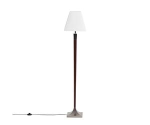 LEDKIA Lampadaire Bois et Métal Lizza Piramis Blanc