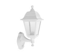 LEDKIA Lampe Murale Extérieure avec Détecteur de Présence PIR Mini Villa Bl | E27 | Résistant aux Éclaboussures IP44 | Installation Facile | Polypropylène, Blanc, Utilisation Intérieure/Extérieure