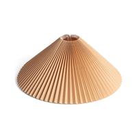 LEDKIA LIGHTING Abat-jour Tissu Luanda Orange | Abat-jour Décoratif Diffuseur de Lumière Douce pour Salon et Chambre