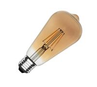 LEDKIA LIGHTING Ampoule LED Filament E27 6W 600 lm ST64 Gold No Flicker 2200K Super chaud