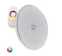 LEDKIA LIGHTING - Ampoule LED Piscine Submersible PAR56 | 35W RGBW | IP68 Étanche | 12V DC | Anti-UV et Résistante aux Chocs | Télécommande RF RGBW