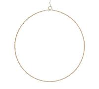 LEDKIA LIGHTING Anneau avec Guirlande lumineuse LED Hoop Doré | Idéal pour Noël