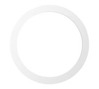 LEDKIA LIGHTING - Anneau de Recouvrement pour Downlight Ø206-255mm | Installation Facile | Léger et Résistant | Finition Métallique Durable, Blanc, Métal