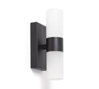 LEDKIA LIGHTING Applique de Salle de Bain Aluminium et PC Avery Noir