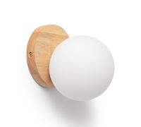 LEDKIA LIGHTING Applique Murale Bois Kamulo Naturel
