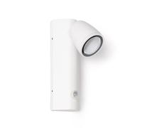 LEDKIA LIGHTING Applique Murale Extérieure LED 6W Aluminium avec Détecteur de Mouvement Abel Blanc
