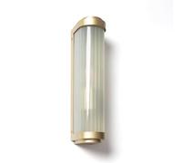 LEDKIA LIGHTING Applique Murale Extérieure Verre Peridot Doré E27