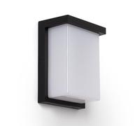LEDKIA LIGHTING Applique Murale LED Extérieur Aluminium 16W Tyron 4000K Noir Blanc neutre