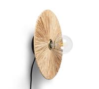 LEDKIA LIGHTING Applique Murale Raphia Kanga Naturel