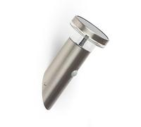 LEDKIA LIGHTING Applique Murale Solaire LED 1,5W Aluminium avec Détecteur de Mouvement Argent