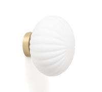 LEDKIA LIGHTING Applique Murale Verre et Métal Celina Blanc G9