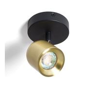 LEDKIA LIGHTING Applique Orientable Aluminium Caleb 1 Spot Doré GU10