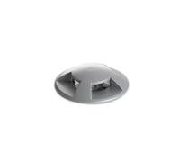 LEDKIA LIGHTING Balise Extérieure LED Encastrable Sol 4L 24V DC Loto Grise 4000K Blanc neutre