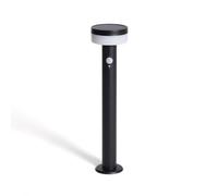 LEDKIA LIGHTING Balise Extérieure sur Pied Solaire LED 50cm Aluminium Ashier Noir