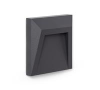 LEDKIA LIGHTING Balise LED Extérieure 1.5W en Saillie au Mur Clover 4000K Blanc neutre