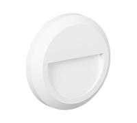 LEDKIA LIGHTING Balise LED Extérieure En Saillie au Mur Ronde Edulis Blanche 2700K Blanc chaud