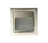 LEDKIA LIGHTING Balise Murale LED Encastrable 1.5W Larry Finition Acier 5000K Blanc froid