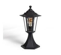 LEDKIA LIGHTING Balise Muret Extérieure E27 Aluminium 36 cm Crown Noir E27