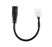 LEDKIA LIGHTING Câble Connexion Jack Femelle à Connecteur Rapide Ruban LED 12/24V DC Monochrome
