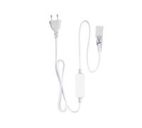 LEDKIA LIGHTING Câble Rectificateur pour Gaine Néon LED Flexible Dimmable 220V AC 120LED/m Monochrome IP67 sur Mesure Coupe tous les 100cm