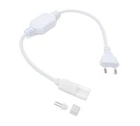 LEDKIA LIGHTING Câble Rectificateur pour Ruban LED 220V AC SMD2835 IP65 Largeur 12mm Monochrome Blanc