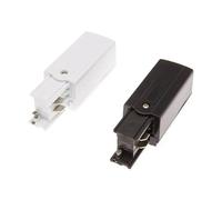LEDKIA LIGHTING Connecteur d'Alimentation Right Side pour Rail Triphasé Blanc