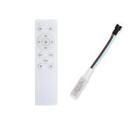 LEDKIA LIGHTING Contrôleur Variateur LED Monochrome Digital 12-24V DC avec Télécommande RF Monochrome