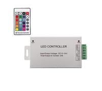 LEDKIA LIGHTING Contrôleur variateur ruban LED RGB 12/24V DC avec contrôle RF haute puissance RGB