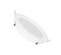 LEDKIA LIGHTING Dalle LED Ronde Dimmable Slim 6W Coupe Ø 110 mm 4500K Blanc neutre