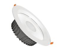 LEDKIA LIGHTING Downlight LED 30W Rond COB Coupe Ø 200 mm 6000K Blanc froid