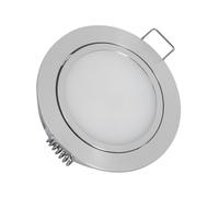 LEDKIA LIGHTING Downlight LED 3W 12V DC Meuble avec Connecteur Rapide Coupe Ø 63 mm Orientable 4000K Blanc neutre