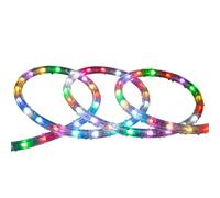 LEDKIA LIGHTING Gaine LED Ronde 220V AC 36 LED/m RGB IP65 Coupe tous les 100 cm sur Mesure RGB 2 m