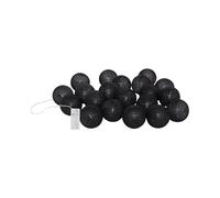 LEDKIA LIGHTING Guirlande 20 Boules LED noire Noir