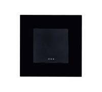LEDKIA LIGHTING Interrupteur Simple avec Cadre PC Modern Noir