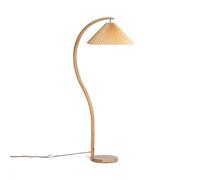 LEDKIA LIGHTING Lampadaire Bois Luanda Orange