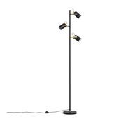 Lampadaire Cano 3 Spots Noir